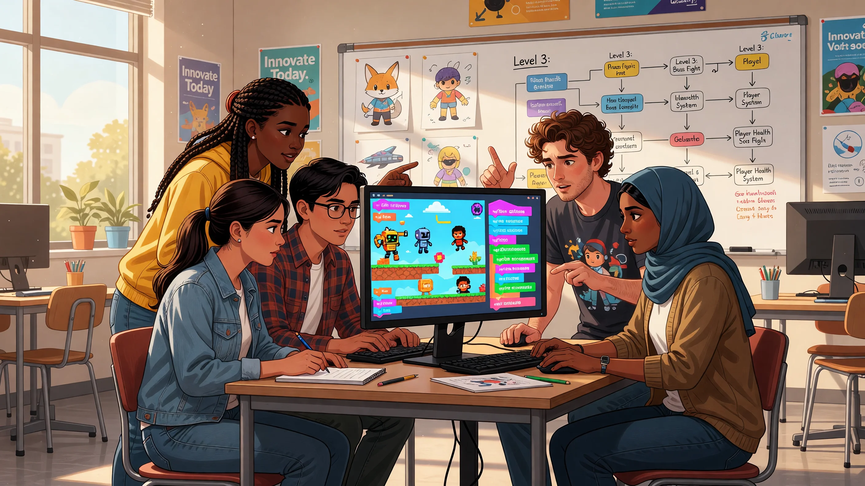La création de jeux vidéo : l'arme secrète pour engager les élèves dans les STEM
