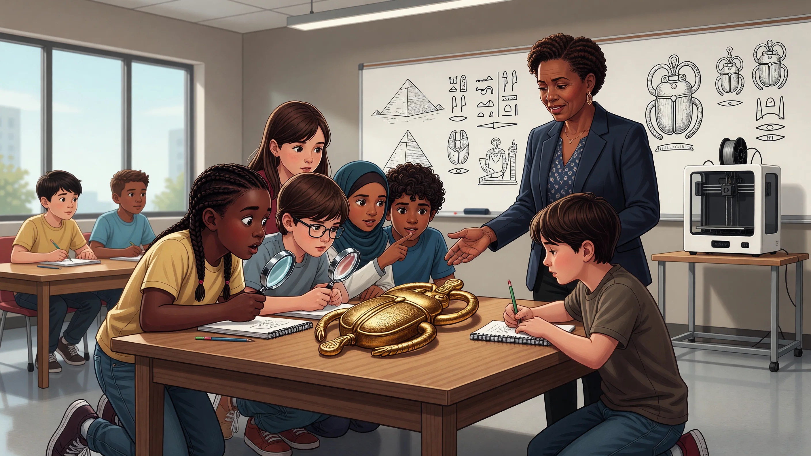 L'objet patrimonial comme moteur d'apprentissage : quand le musée s'invite dans la classe