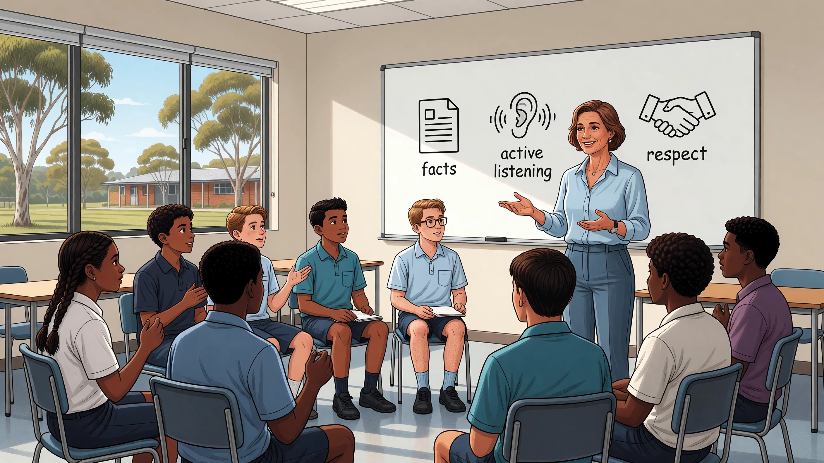 L'art du débat apaisé : comment l'école australienne outille les enseignants face aux sujets controversés