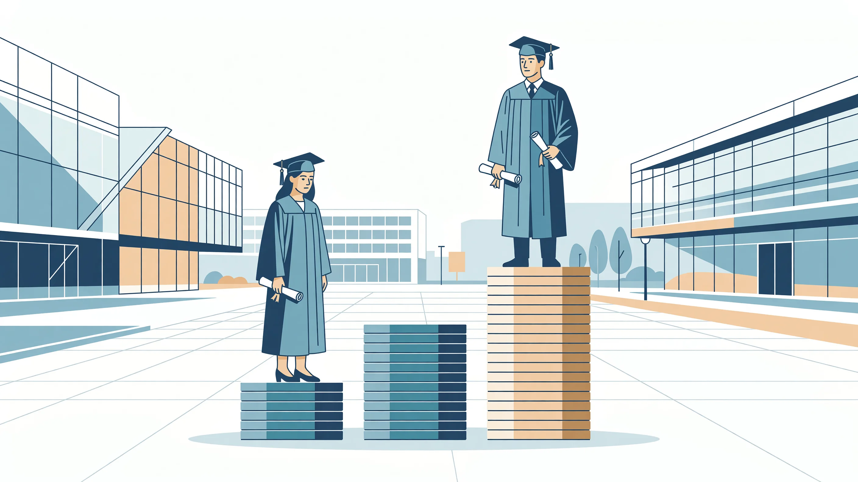 Écart salarial dès le premier emploi : quand l'employabilité universitaire oublie l'égalité des genres
