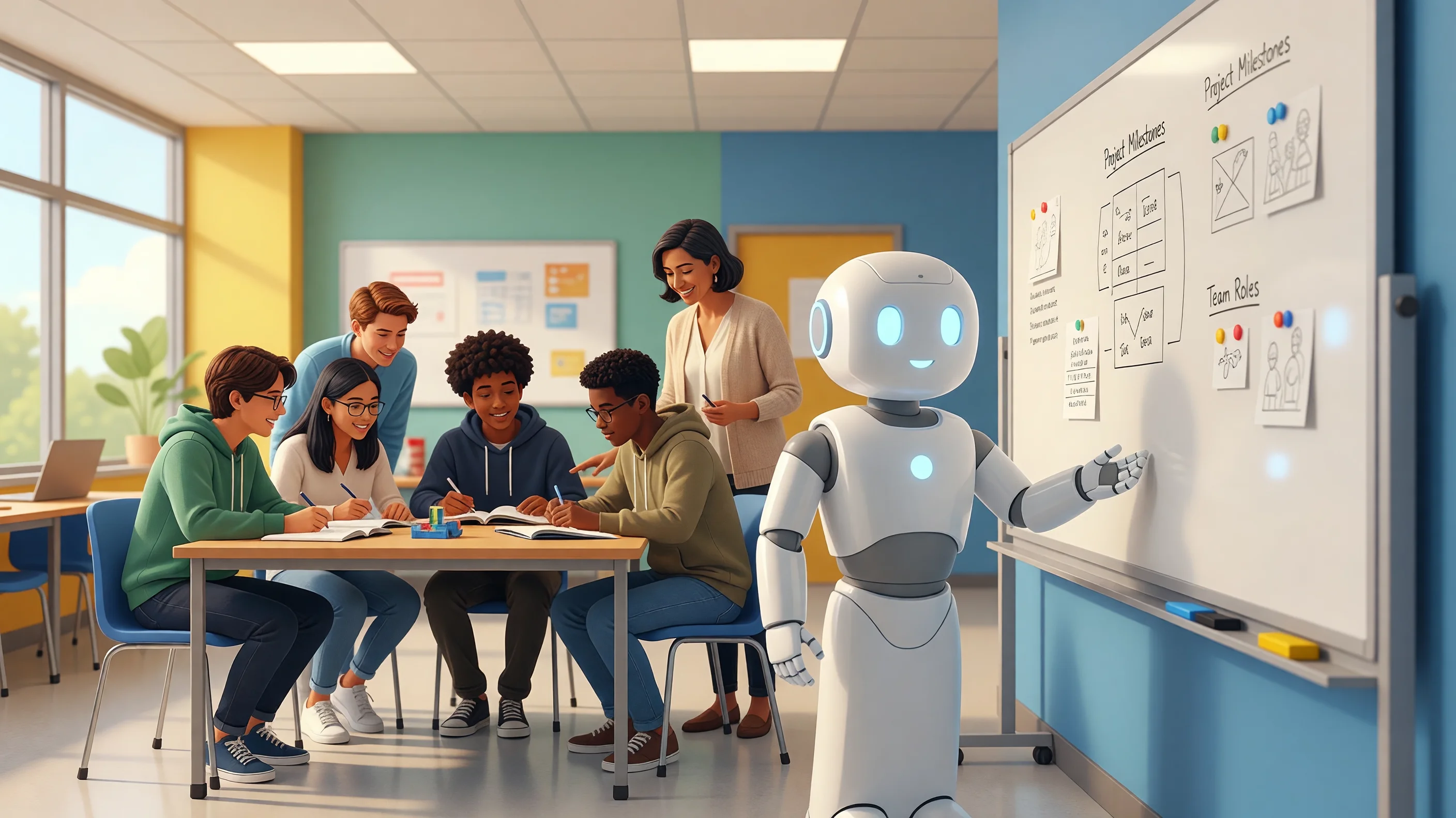 Le robot humanoïde en classe : entre fantasme technologique et réalité pédagogique