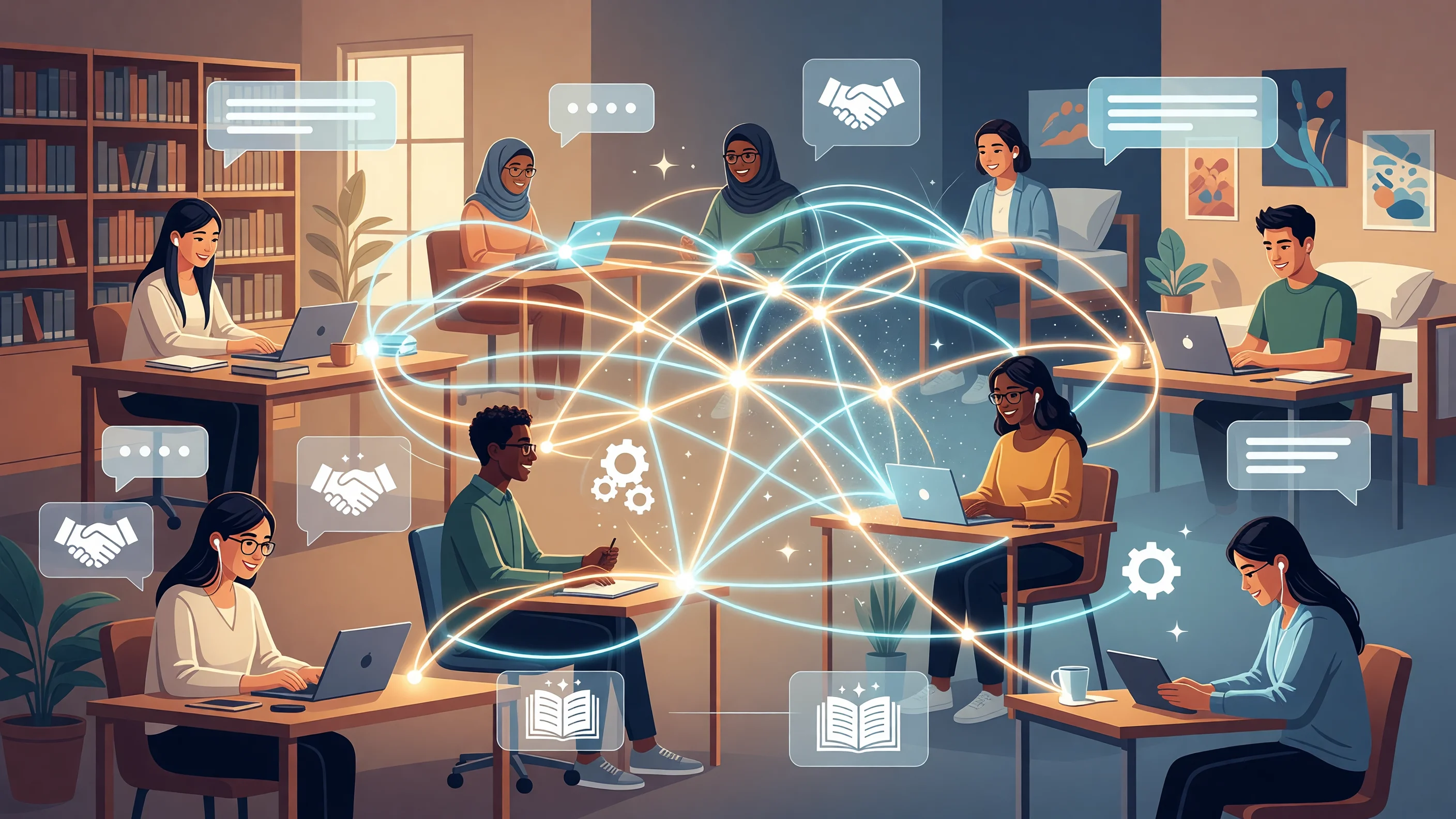 L'art de la connexion à distance : comment repenser la communication pour briser l'isolement des étudiants