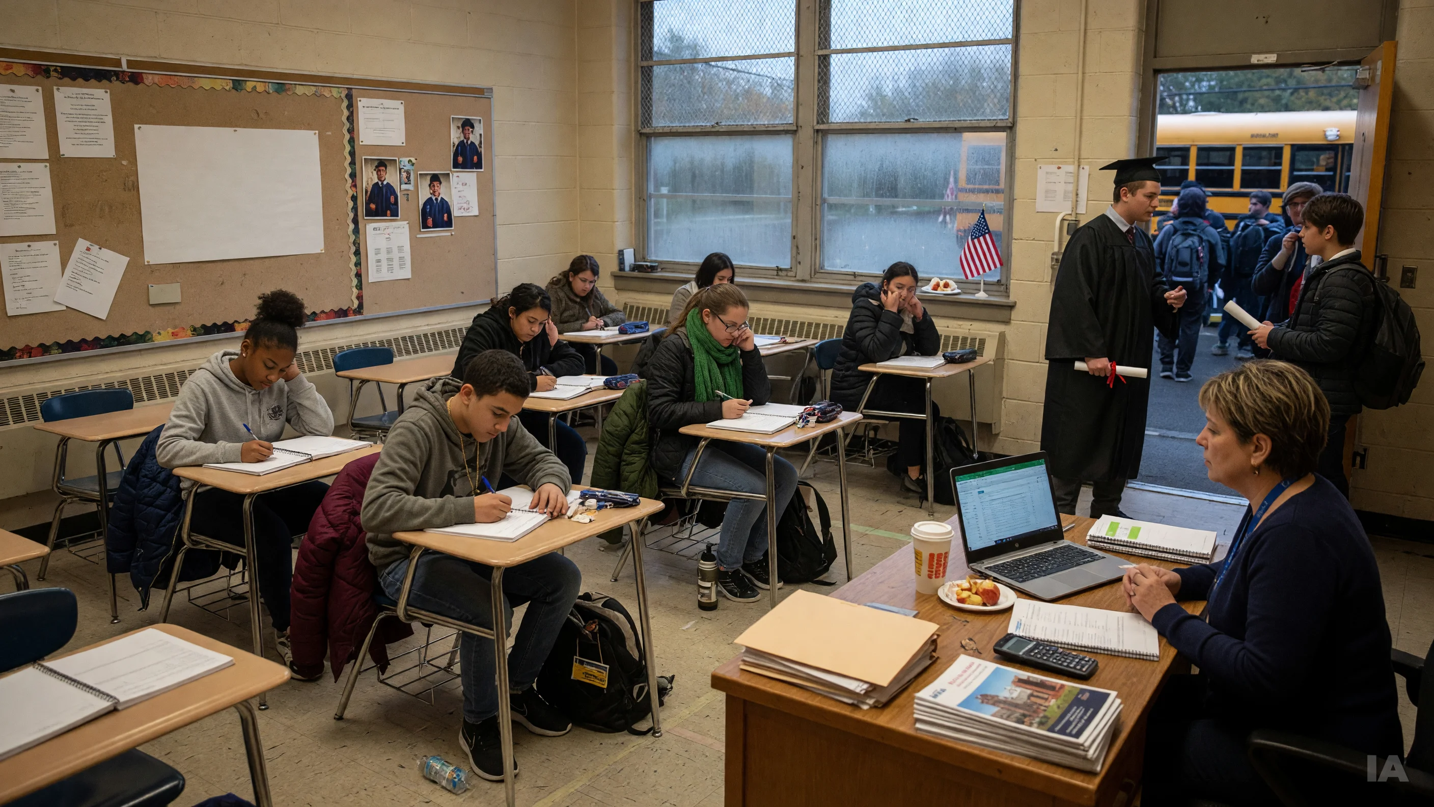 États-Unis : la poursuite d’études progresse surtout dans les deux ans suivant le lycée