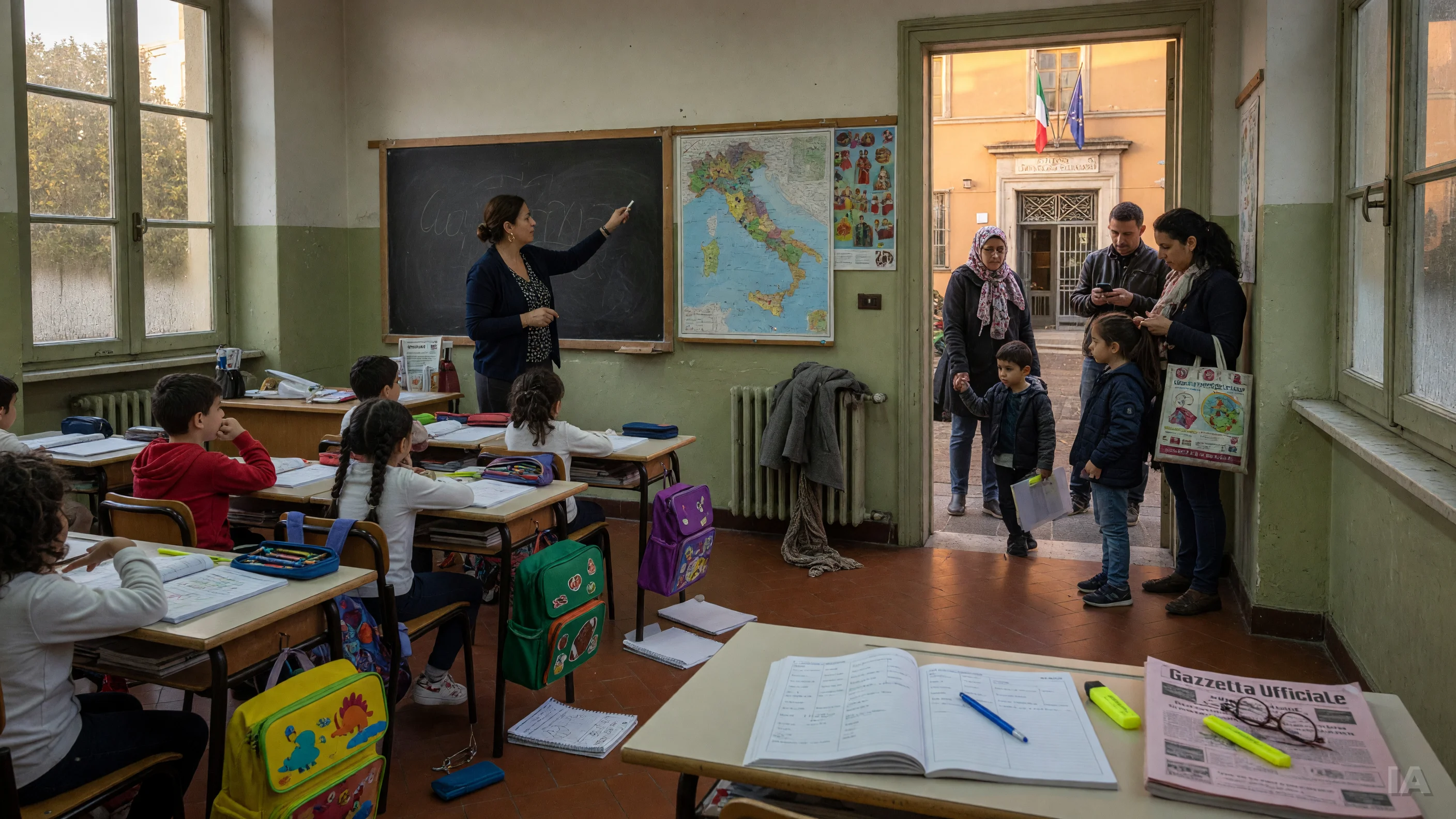 Italie : un plafond de 30 % dans les classes initiales, mais quels élèves comptera-t-il ?