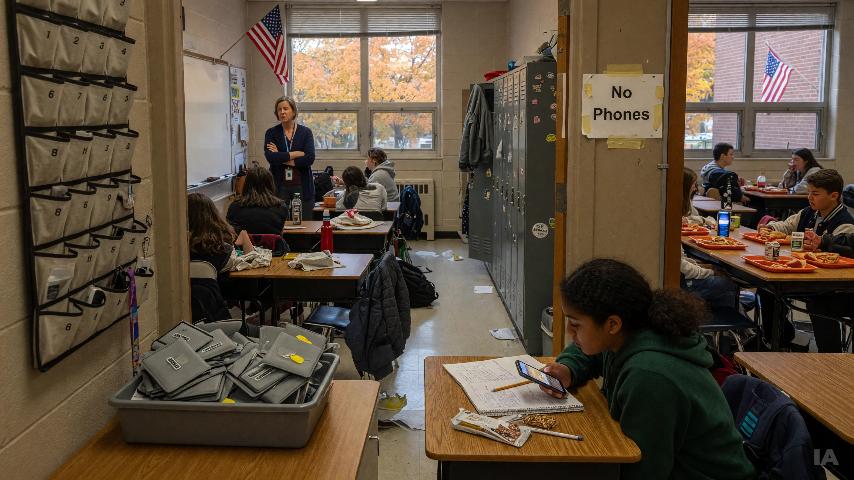 États-Unis : les interdictions de téléphone résistent-elles à l’année scolaire ?